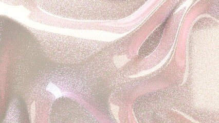 Shiny shimmer white pink glitter cream closeup cosmetic smooth neon glossy rose lip gloss background soft plastic macro texture waves 4k