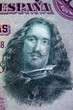 Detailed image of Velazquez in the Spanish 50 pesetas banknote of 1928