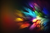 Fototapeta  - abstract colorful neon background, generative AI