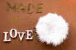 © Mila - digital photography background word love for newborn and baby