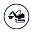 © Prosenjit Paul - construction Excavator icon