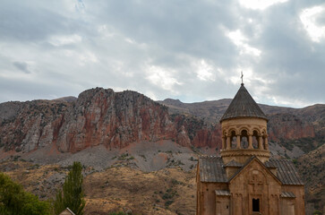 Wall Mural - Surb Astvatsatsin (Holy Mother of God) church at the monastery of Noravank the pearl of armenian medieval architecture and one of the most admired shrines in the country