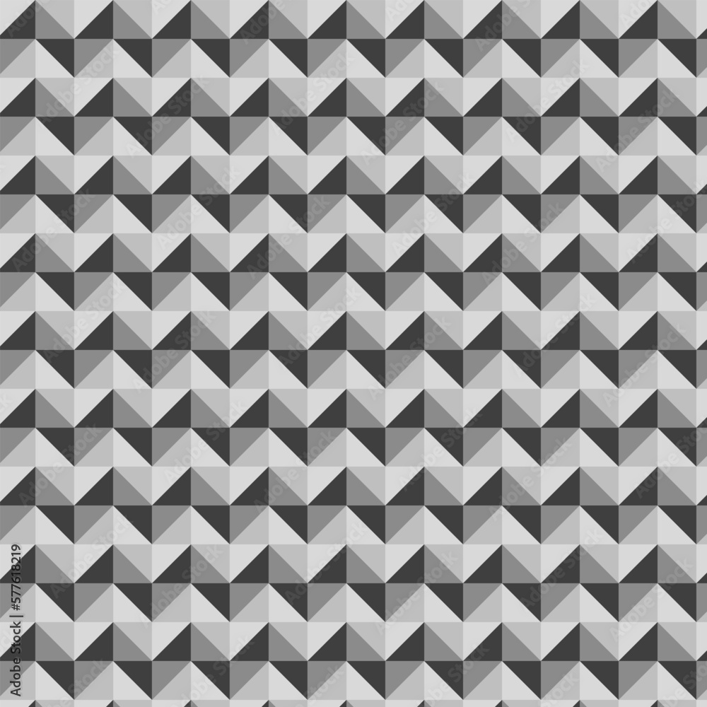 eamless geometric pattern Vector background Grey and white colors vector illustration