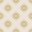 © Naftalin_KG - Seamless Asian pattern of the nomads of Central Asia and Kazakhstan, Kyrgyzstan. Nomadic ethnic stamp style. Asian ornaments.