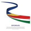 © magr80 - Waving ribbon or banner with flag of Seychelles