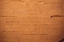 Lat/Long Graffiti, Philae Temple, Aswan Egypt