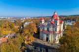 Fototapeta Panele - Church of St. Peter and St. Paul, Vilnius, Lithuania