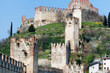 Soave, Verona. Torri e mura del Castello Scaligero
