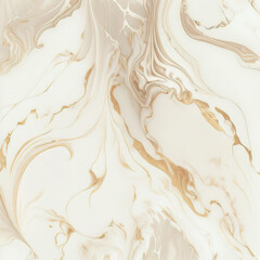 Wall Mural - white and golden marble texture