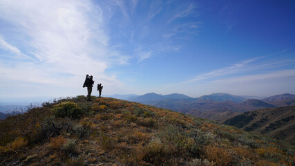 hunting the mountains