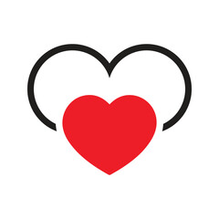 Poster - love sign icon