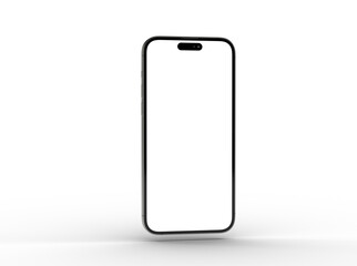 Canvas Print - Mockup - Modern frameless smartphone Mock up