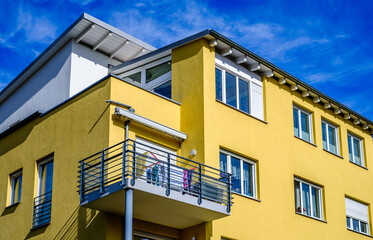 Sticker - modern apartment house in austria