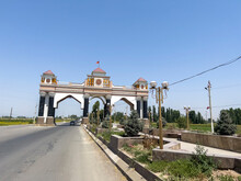 The Entrance To The Kazarman Region.