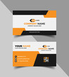 © FahimaAnjum - Corporate business card template or business card design