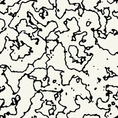 Wall Mural - vector seamless pattern. abstract spotty texture. natural sky monochrome design. creative background