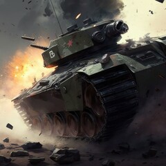 Tank Game Art