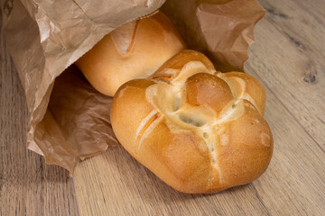 typical Milan tradition bread 