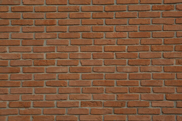  Texture of red brick wall as background