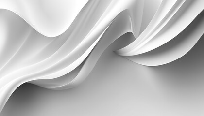 White abstract liquid wavy background