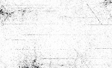 Grunge Black And White Pattern. Monochrome Particles Abstract Texture. Background Of Cracks, Scuffs, Chips, Stains, Ink Spots, Lines. Dark Design Background Surface
