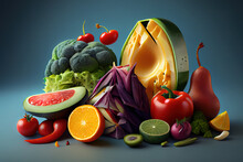 Healthy Food. Generative Ai