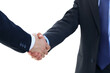 © ty - Closeup of a business hand shake between two colleagues