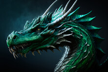 Fantasy Green Dragon