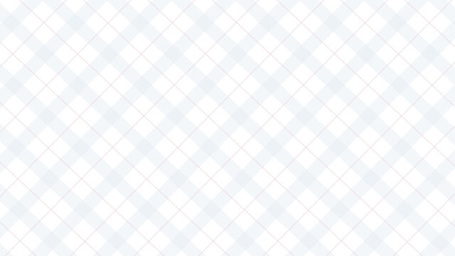 blue diagonal checkered seamless pattern in white background