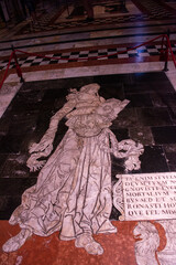 Poster -  Interior of Siena Cathedral (Italian: Duomo di Siena) is a medieval church in Siena, Italy, dedicated to the Assumption of Mary