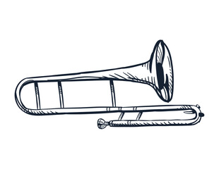 Sticker - trombone instrument musical