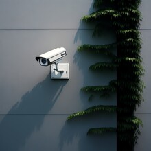 Surveillance Camera On Wall: A Symbol Of Modern Dualism