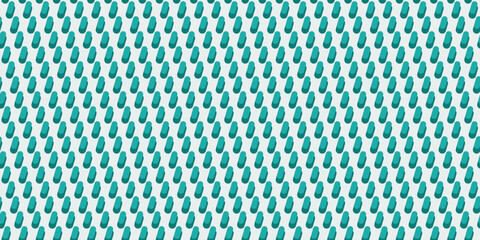 Leinwandbilder - Turquoise drops. Print for interior and design, pillows, notebooks, textiles, wallpaper, packaging.
