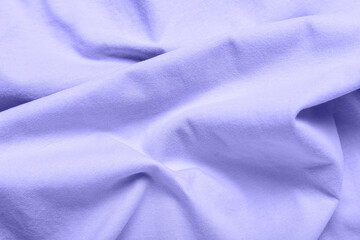 Wall Mural - Texture of violet fabric as background, closeup
