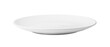 white plate isolated on transparent png