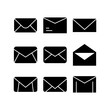 © Zahroe - envelope icon or logo isolated sign symbol vector illustration - high quality black style vector icons