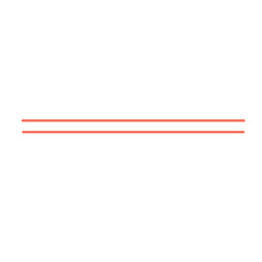 Horizontal line for design element
