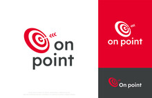 Arrow Right On Target Logo Design