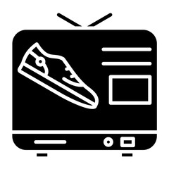 Poster - TV Ads Icon Style