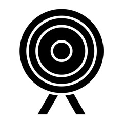 Sticker - Archery Board Icon Style