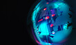 © Westend61 - Circuit board reflecting in shiny globe