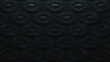 © RocknRoller Studios - Intricate Dark Ornate Pattern Wallpaper. Black 3D Ornamental Background.