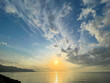 Sunset over the Seto Inland Sea in Japan