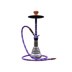 Shisha hookah isolated