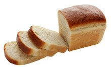 Loaf Of Fresh Delicious Bread, Cut Out
