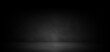 © OneClic - Empty dark abstract concrete room background with copy space for mock up, product display or banner design.