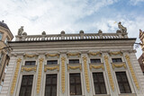 Fototapeta Paryż - Beautifully decorated vintage historical building