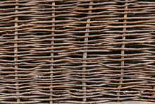 Wicker Basket Texture , Handmade Wicker Basket