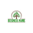 © sljubisa - Business Name Tree logo icon isolated on white background