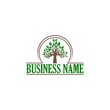© sljubisa - Business Name Tree logo icon isolated on white background